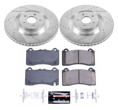 Power Stop 16-18 Ford Focus Front Z23 Evolution Sport Brake Kit