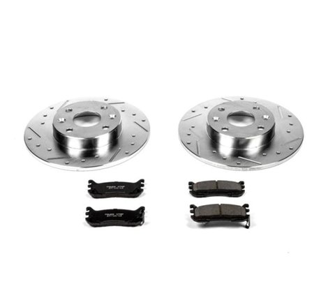 Power Stop 97-03 Ford Escort Rear Z23 Evolution Sport Brake Kit