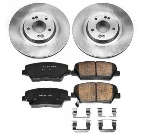 Power Stop 13-18 Hyundai Santa Fe Sport Front Autospecialty Brake Kit