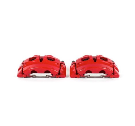 Power Stop 07-09 Ford Expedition Front Red Calipers w/Brackets - Pair