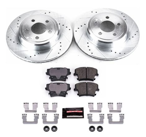 Power Stop 05-19 Chrysler 300 Rear Z23 Evolution Sport Brake Kit