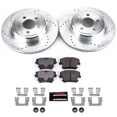 Power Stop 05-19 Chrysler 300 Rear Z23 Evolution Sport Brake Kit