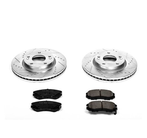 Power Stop 06-10 Hyundai Sonata Front Z23 Evolution Sport Brake Kit