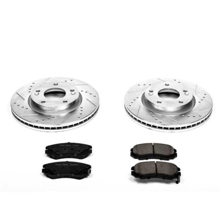 Power Stop 06-10 Hyundai Sonata Front Z23 Evolution Sport Brake Kit