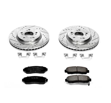 Power Stop 07-12 Acura RDX Front Z23 Evolution Sport Brake Kit