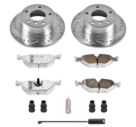 Power Stop 96-02 BMW Z3 Rear Z26 Street Warrior Brake Kit