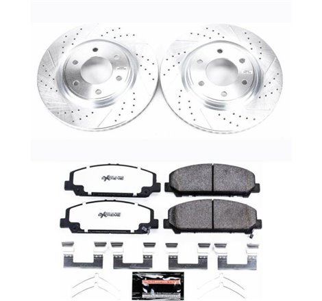 Power Stop 12-15 Nissan Armada Front Z36 Truck & Tow Brake Kit