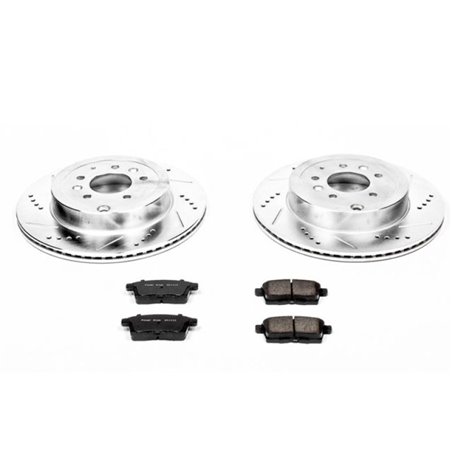 Power Stop 07-15 Mazda CX-9 Rear Z23 Evolution Sport Brake Kit