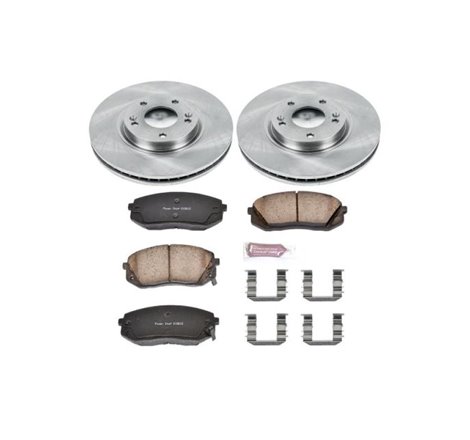 Power Stop 10-15 Hyundai Tucson Front Autospecialty Brake Kit