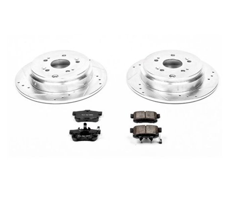 Power Stop 10-18 Acura RDX Rear Z23 Evolution Sport Brake Kit