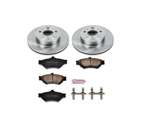 Power Stop 95-97 Ford Crown Victoria Front Autospecialty Brake Kit