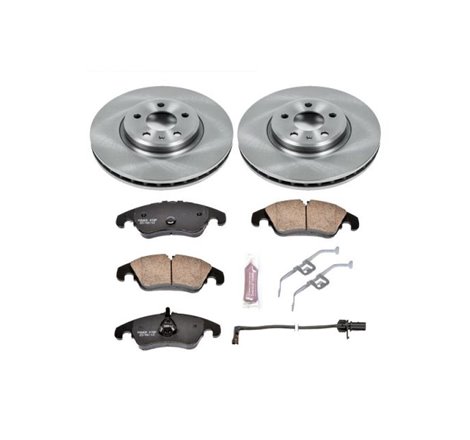 Power Stop 09-11 Audi A4 Front Autospecialty Brake Kit