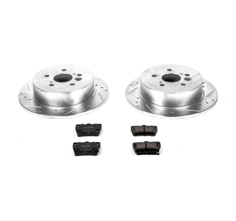 Power Stop 04-05 Toyota RAV4 Rear Z23 Evolution Sport Brake Kit