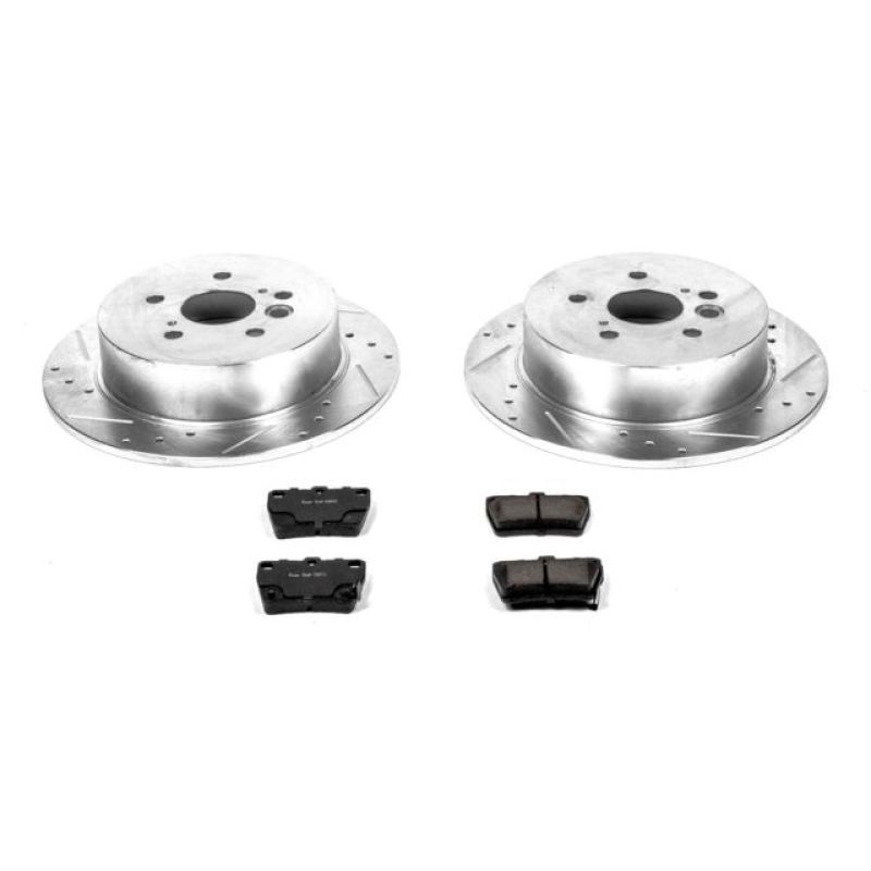 Power Stop 04-05 Toyota RAV4 Rear Z23 Evolution Sport Brake Kit