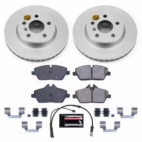 Power Stop 14-16 Mini Cooper Front Z23 Evolution Sport Coated Brake Kit