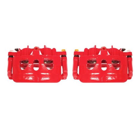 Power Stop 13-17 Ford Explorer Front Red Calipers w/Brackets - Pair