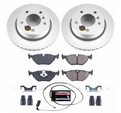 Power Stop 2000 BMW 323Ci Rear Z23 Evolution Sport Coated Brake Kit