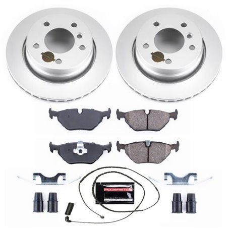 Power Stop 2000 BMW 323Ci Rear Z23 Evolution Sport Coated Brake Kit