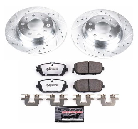 Power Stop 06-15 Mazda MX-5 Miata Rear Z26 Street Warrior Brake Kit