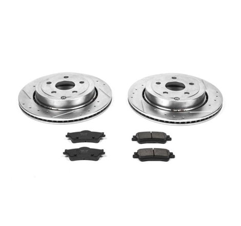 Power Stop 11-17 Chevrolet Caprice Rear Z23 Evolution Sport Brake Kit