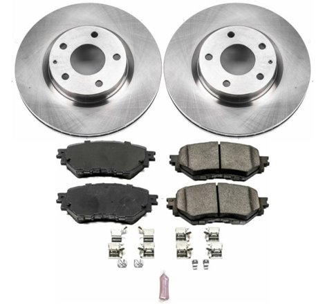 Power Stop 17-18 Mazda 3 Front Autospecialty Brake Kit