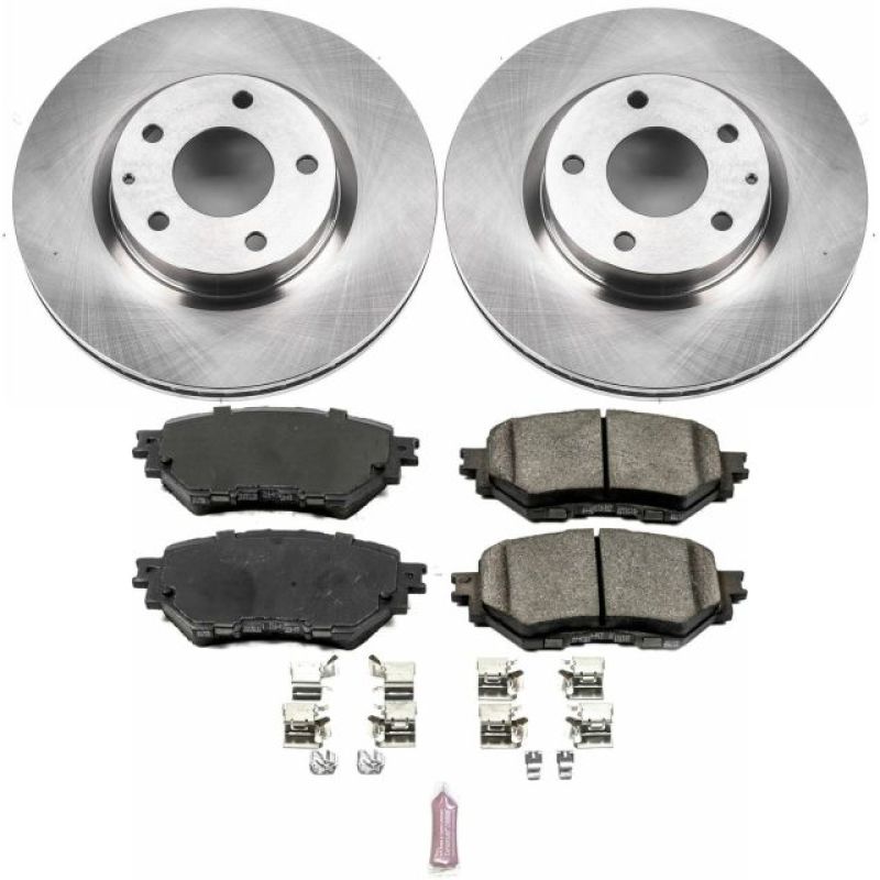 Power Stop 17-18 Mazda 3 Front Autospecialty Brake Kit