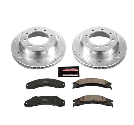 Power Stop 08-14 Ford E-150 Rear Z23 Evolution Sport Brake Kit