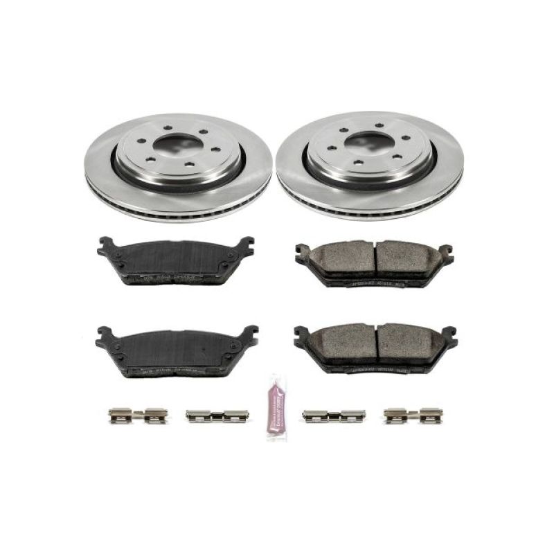 Power Stop 15-19 Ford Mustang Rear Autospecialty Brake Kit