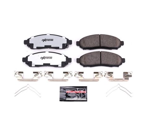 Power Stop 16-18 Chevrolet City Express Front Z36 Truck & Tow Brake Pads w/Hardware