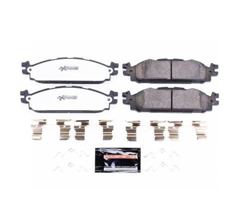 Power Stop 11-19 Ford Explorer Front Z36 Truck & Tow Brake Pads w/Hardware