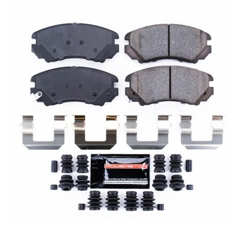 Power Stop 07-10 Hyundai Elantra Front Z23 Evolution Sport Brake Pads w/Hardware