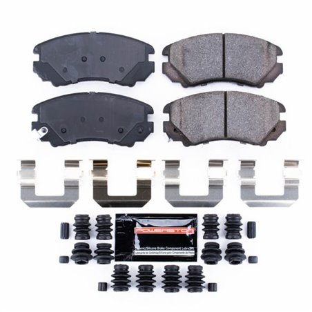 Power Stop 07-10 Hyundai Elantra Front Z23 Evolution Sport Brake Pads w/Hardware