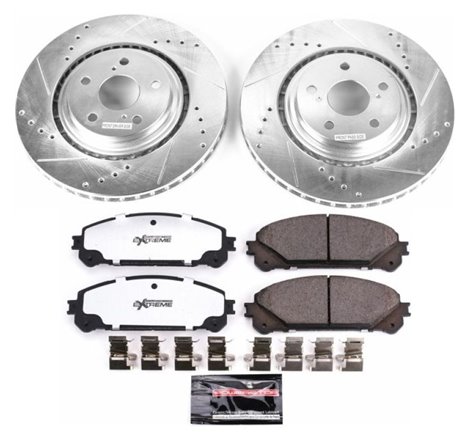 Power Stop 15-17 Lexus NX200t Front Z36 Truck & Tow Brake Kit