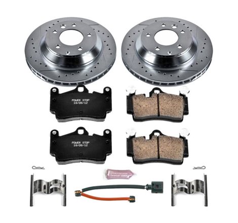 Power Stop 07-15 Audi Q7 Rear Z23 Evolution Sport Brake Kit