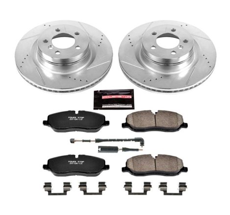 Power Stop 06-09 Land Rover Range Rover Front Z23 Evolution Sport Brake Kit