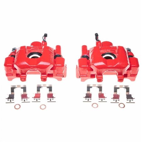 Power Stop 01-03 Toyota Highlander Rear Red Calipers - Pair