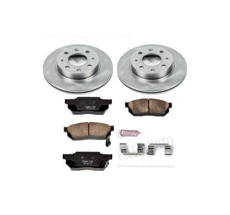 Power Stop 88-91 Honda CRX Front Autospecialty Brake Kit