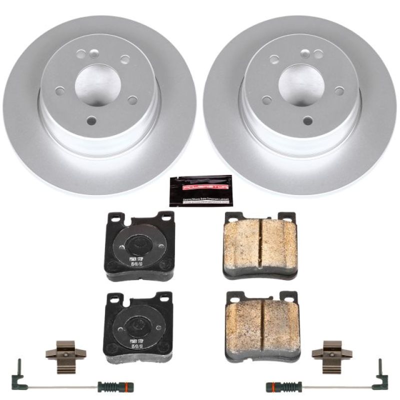 Power Stop 98-03 Mercedes-Benz E320 Rear Z23 Evolution Sport Coated Brake Kit