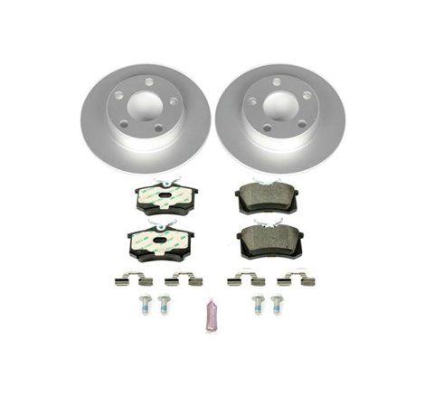 Power Stop 98-04 Audi A6 Quattro Rear Euro-Stop Brake Kit