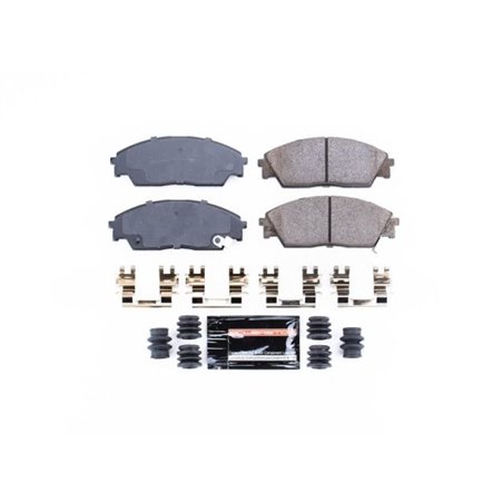 Power Stop 90-91 Honda Civic Front Z23 Evolution Sport Brake Pads w/Hardware