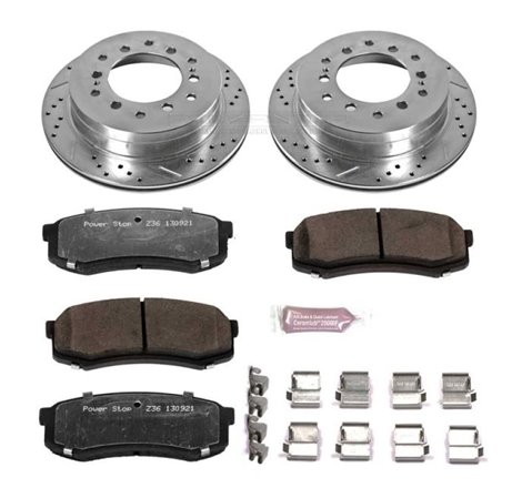 Power Stop 03-09 Lexus GX470 Rear Z36 Truck & Tow Brake Kit