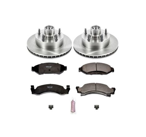 Power Stop 87-93 Ford E-150 Front Autospecialty Brake Kit