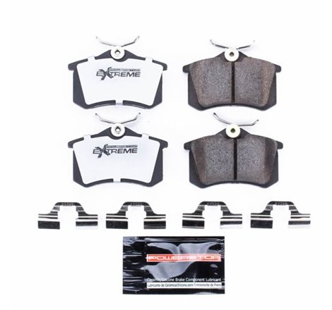 Power Stop 03-04 Audi A4 Rear Z26 Extreme Street Brake Pads w/Hardware