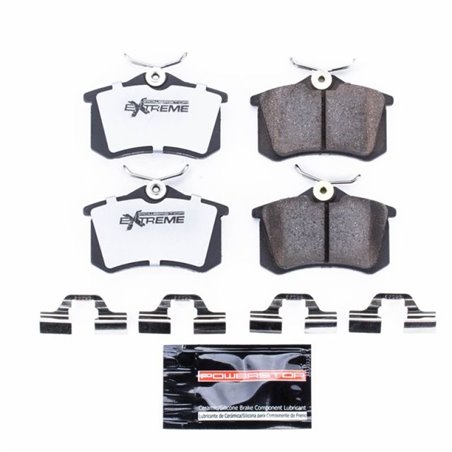 Power Stop 03-04 Audi A4 Rear Z26 Extreme Street Brake Pads w/Hardware