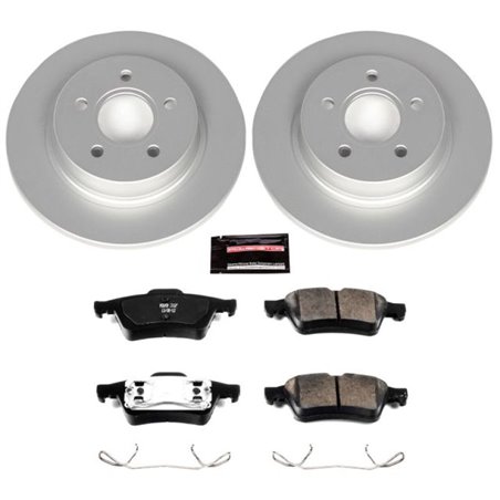 Power Stop 04-05 Volvo S40 Rear Z23 Evolution Sport Coated Brake Kit