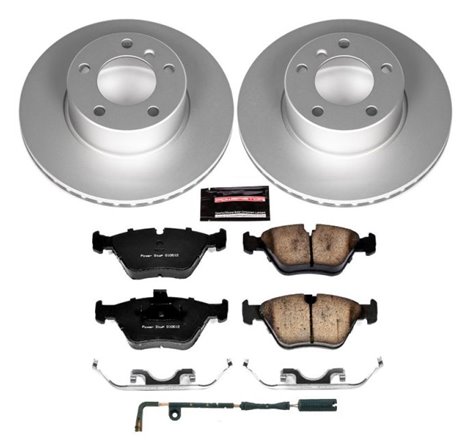 Power Stop 01-03 BMW 525i Front Z23 Evolution Sport Coated Brake Kit