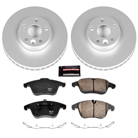 Power Stop 11-14 Volvo S60 Front Z23 Evolution Sport Coated Brake Kit