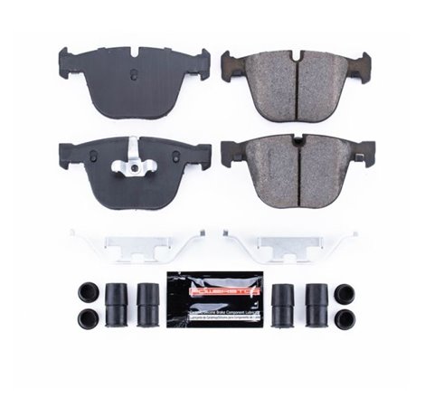 Power Stop 10-17 BMW 535i GT Rear Z23 Evolution Sport Brake Pads w/Hardware