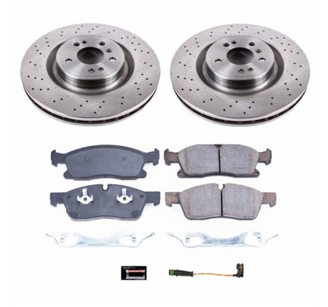 Power Stop 2016 Mercedes-Benz GLE300d Front Autospecialty Brake Kit