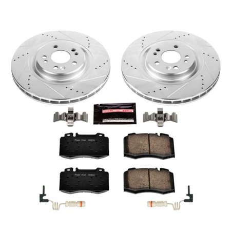 Power Stop 00-03 Mercedes-Benz ML55 AMG Front Z23 Evolution Sport Brake Kit